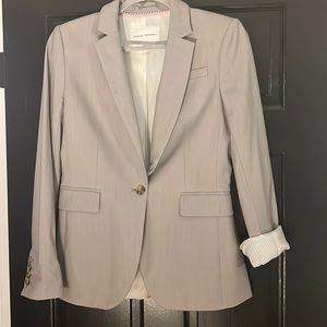 Banana Republic light grey single-breasted blazer :: Sz 6